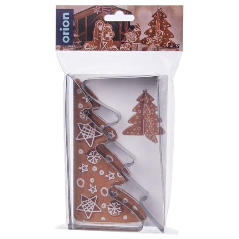 Wykrawacz 3d do ciastek pierników choinka foremka święta Boże Narodzenie 2 elementy