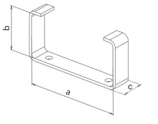 UCHWYT MOCUJĄCY 220*55, 2SZT.