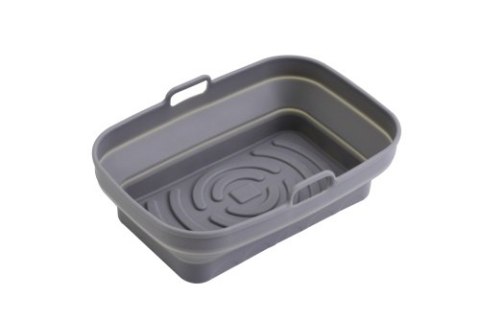 AD 6736 Tacka silikonowa do frytkownicy powietrznej | 19,8 cm x 13,1 cm | wielokrotnego użytku | silikon spożywczy bpa free