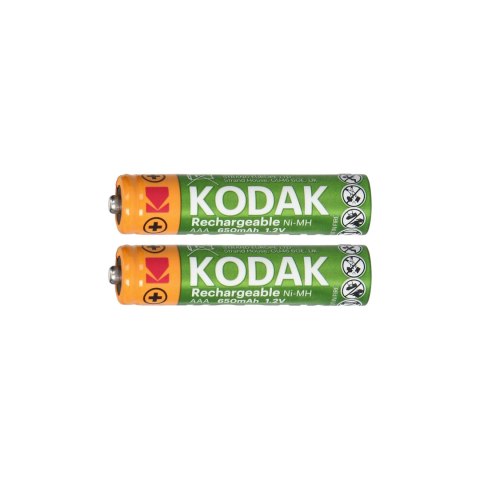 Akumulatorki Kodak Ni-MH AAA 650mAh, 2 szt.
