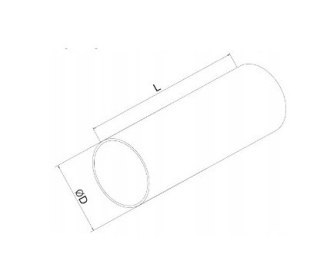 KANAŁ OKRĄGŁY 150MM 0.5MB