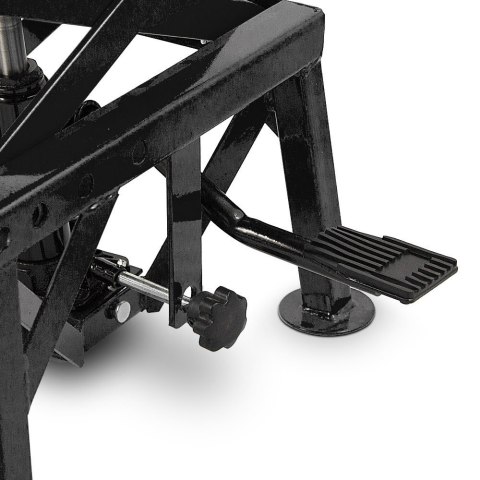 Podnośnik nożycowy Hydrauliczny mobilny Stalowy 135KG do motocykla