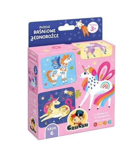 Puzzle - baśniowe jednorożce