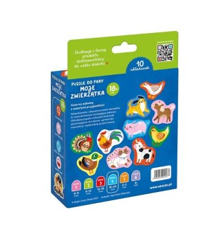 Puzzle do pary - moje zwierzątka
