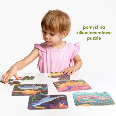 Puzzle - fantastyczne dinozaury