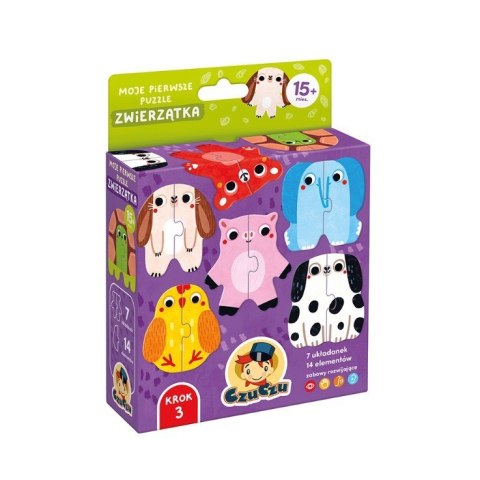 Puzzle moje pierwsze puzzle - zwierzątka