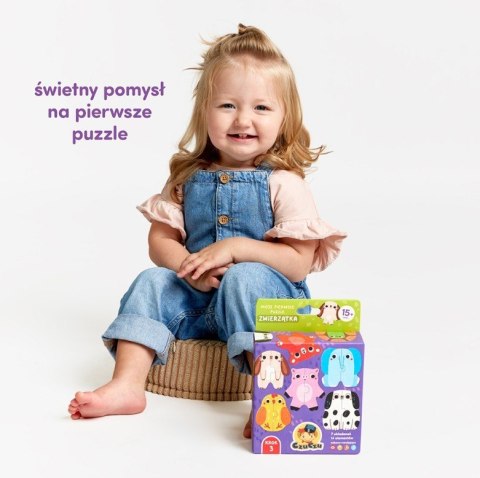 Puzzle moje pierwsze puzzle - zwierzątka