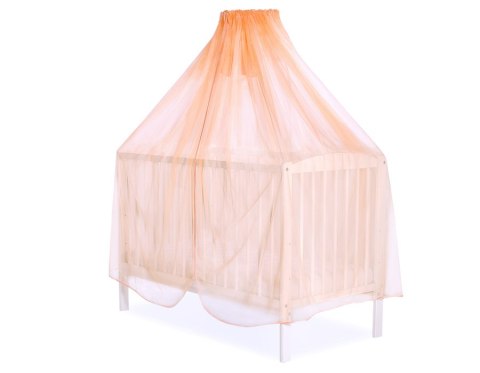 Moskitiera uniwersalna z szyfonu - brzoskwiniowa