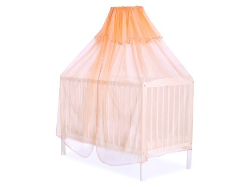 Moskitiera uniwersalna z szyfonu - brzoskwiniowa