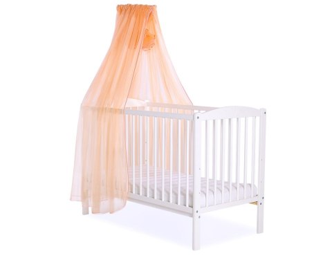 Moskitiera uniwersalna z szyfonu - brzoskwiniowa