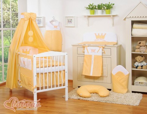 Baldachim z tkaniny- Korony brzoskwiniowe