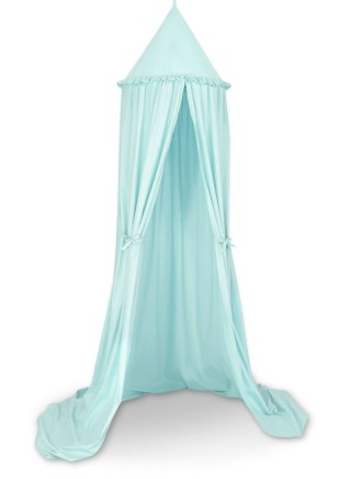 Baldachim wiszący bawełniany do pokoju dziecięcego - jasna mięta