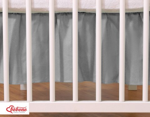 Falbanka maskująca 140x70cm- Wiszące serduszka antracyt