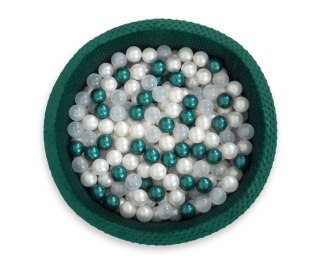 Plastikowe piłeczki do suchego basenu 50szt. - zielony perłowy