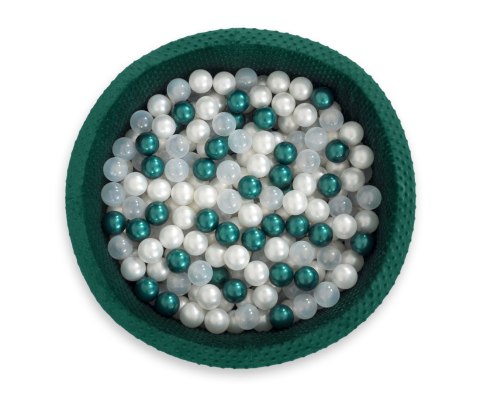 Plastikowe piłeczki do suchego basenu 50szt. - zielony perłowy