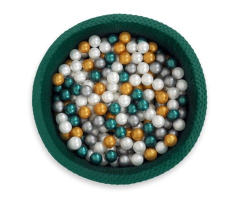 Plastikowe piłeczki do suchego basenu 50szt. - zielony perłowy