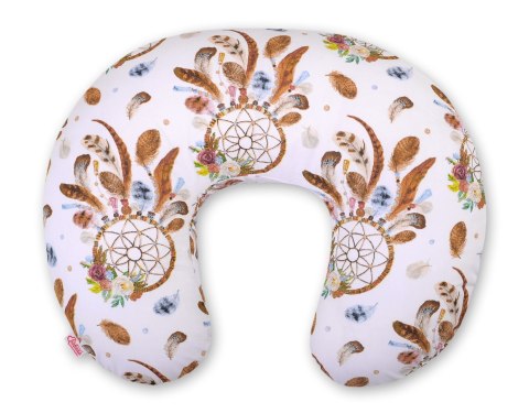 Poduszka rogal do karmienia fasolka + zdejmowana poszewka - łapacze snów