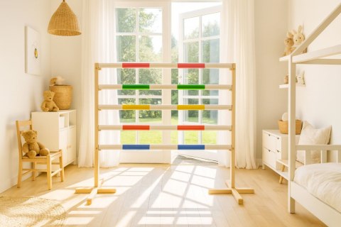 Przeszkoda skokowa do Hobby Horse 120cm, belka niebieska