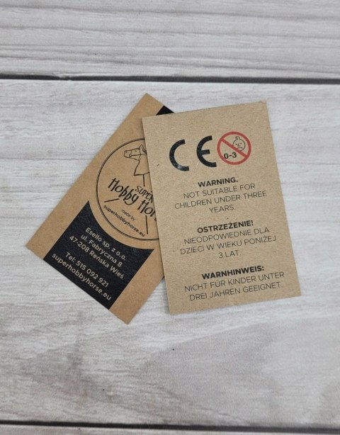 Zestaw dla Hobby Horse A3: derka + nauszniki - brązowy