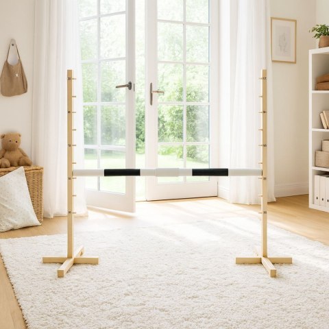 Belka do przeszkody do skakania na Hobby Horse - czarna - 160 cm