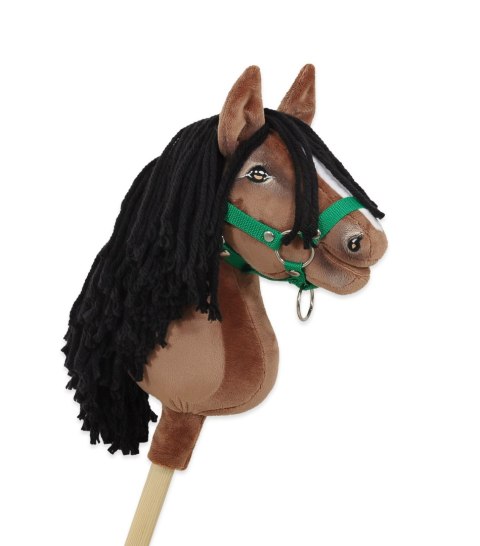 Hobby Horse Mały koń na kiju Premium - gniady A4