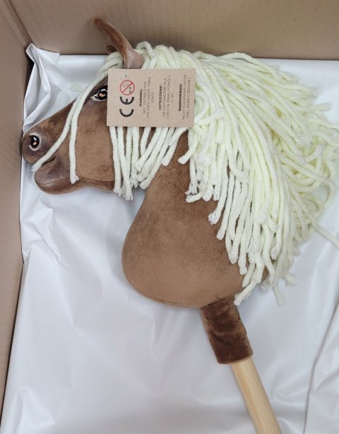 Hobby Horse Mały koń na kiju Premium - haflinger A4