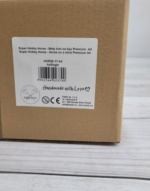 Hobby Horse Mały koń na kiju Premium - haflinger A4