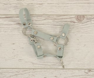 Kantar dla konia Hobby Horse A4 zapinany mały - szałwia