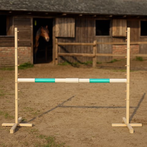 Przeszkoda skokowa do Hobby Horse 160cm, h-120 cm, belka miętowa