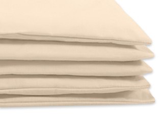 Bawełniana pościel dla dzieci 2 części poszewki na poduszkę i na kołderkę 135x100 - beżowa