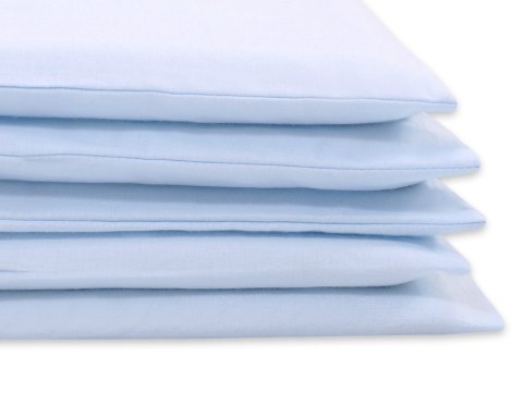 Bawełniana pościel dla dzieci 2 części poszewki na poduszkę i na kołderkę 135x100 - niebieska