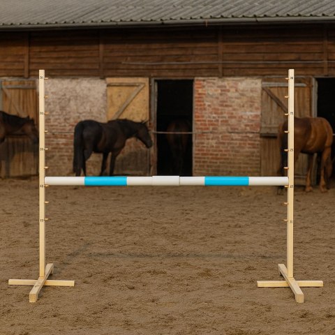 Belka do przeszkody do skakania na Hobby Horse - jasnoniebieska - 160 cm