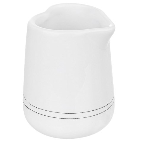 Mlecznik / dzbanuszek na mleko ceramiczny biały SERDUSZKA 120 ml