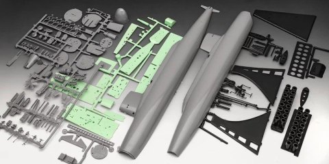 Model plastikowy statek s.s.b. abraham lincoln w/in 1/253