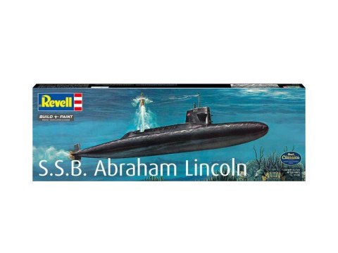 Model plastikowy statek s.s.b. abraham lincoln w/in 1/253