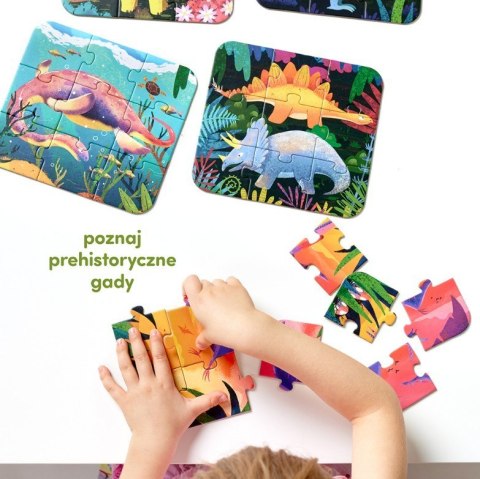 Puzzle - fantastyczne dinozaury