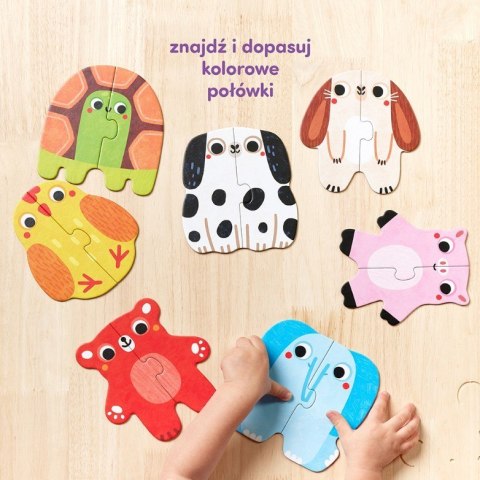 Puzzle moje pierwsze puzzle - zwierzątka