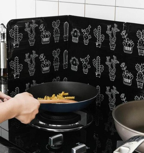 AG553D Osłona aluminiowa do kuchenek bl