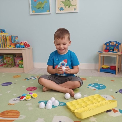 Układanka- jajka zestaw 12szt. 26653