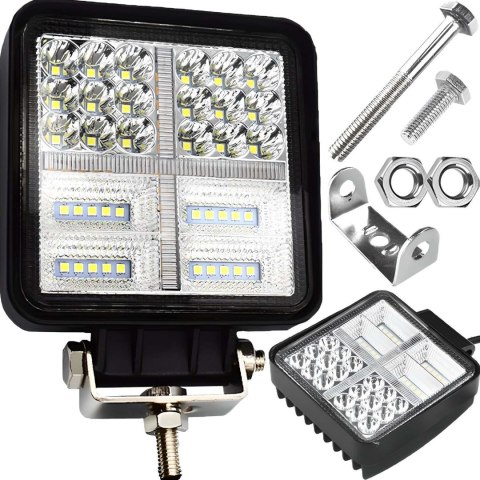 Halogen lampa OFF ROAD wodoodporna 38 LED 12/24 V 177 W