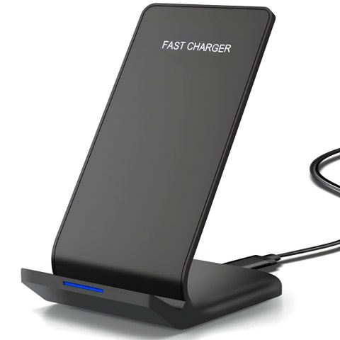 Ładowarka indukcyjna bezprzewodowa do smartfona z podstawką Qi 10 W