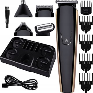 Maszynka do strzyżenia włosów brody trymer 9 nasadek