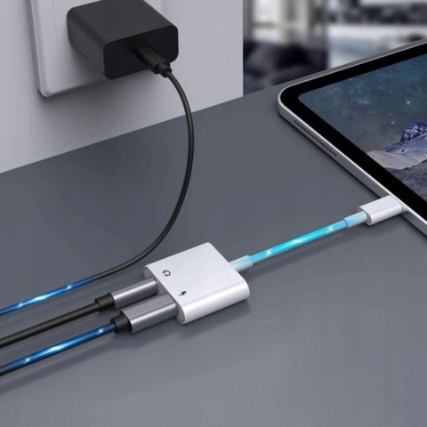 Przejściówka adapter iPhone Lightning - Lightning Jack 3.5 mm
