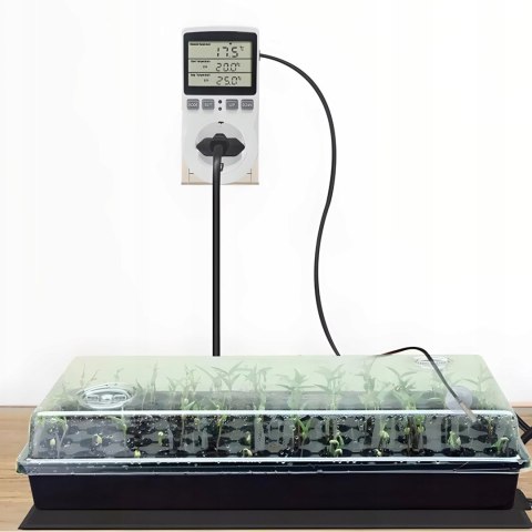 Termostat cyfrowy regulator temperatury z sondą 40-120C LED