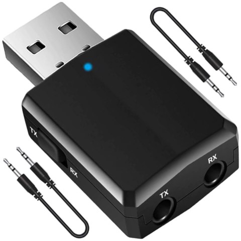 Transmiter odbiornik dźwięku Bluetooth AUX USB