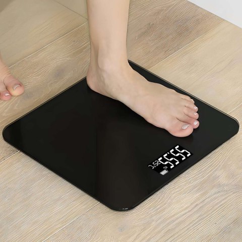 Waga łazienkowa elektroniczna szklana do 180 kg LCD
