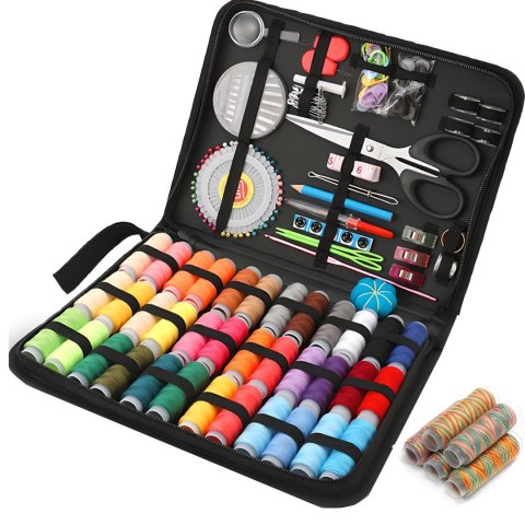 Zestaw do szycia przybornik krawiecki w etui - 226 el.