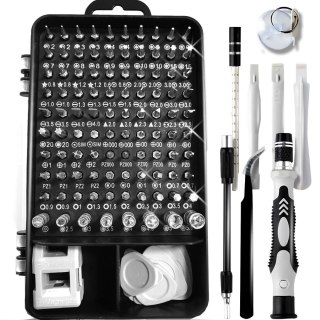 Zestaw wkrętaków końcówek bitów precyzyjnych - 115 el.