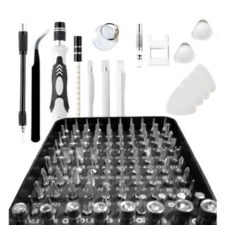 Zestaw wkrętaków końcówek bitów precyzyjnych - 115 el.