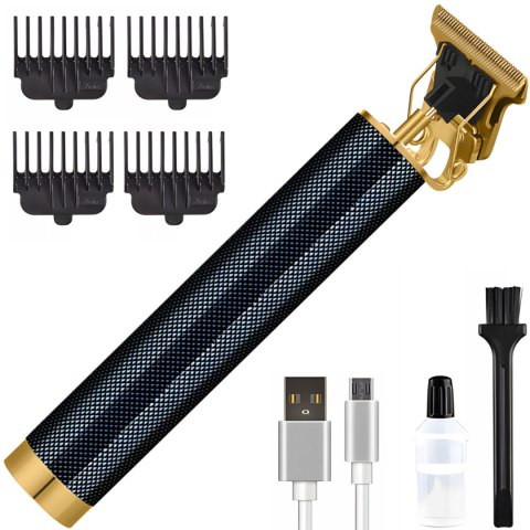 Maszynka bezprzewodowa do strzyżenia golenia włosów brody trymer 4 nasadki 5 W